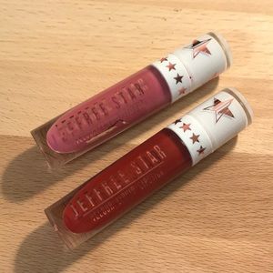 Jeffree Star Hoe hoe hoe and doll parts lipstick